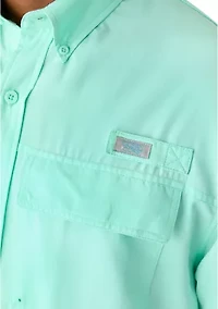 Men's Short Sleeve Solid Fishing Shirt