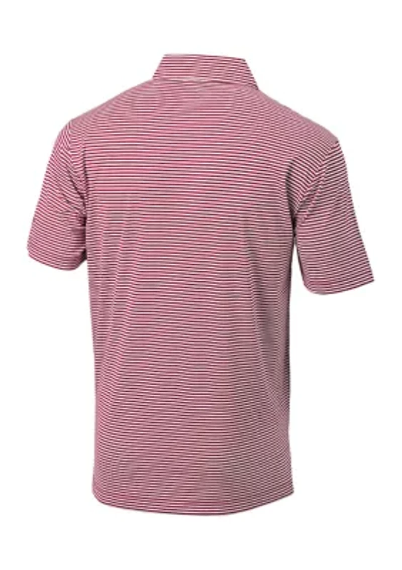 NCAA Alabama Crimson Tide Omni Wick Club Invite Polo Shirt