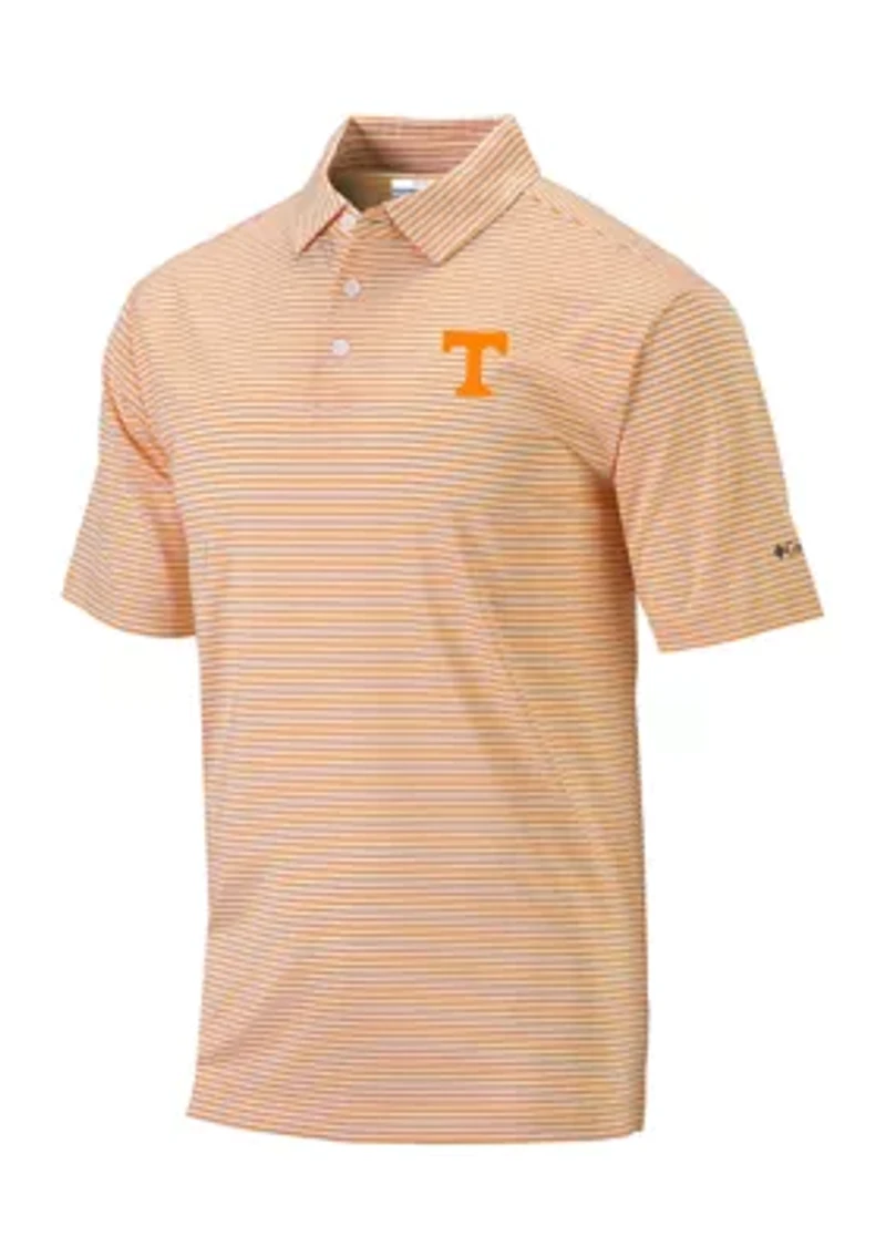 NCAA Tennessee Volunteers Striped Polo Shirt