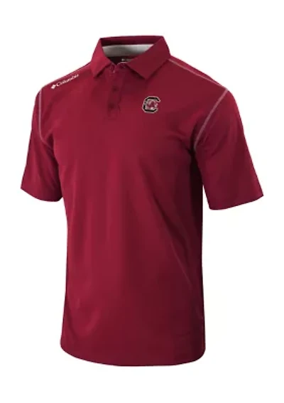 NCAA South Carolina Gamecocks Shotgun Golf Polo Shirt