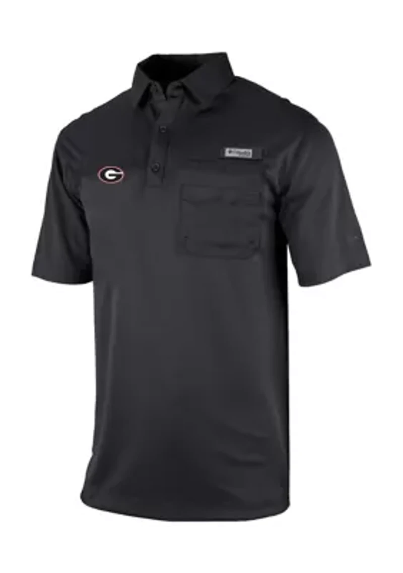 NCAA Georgia Bulldogs Golf Polo Shirt