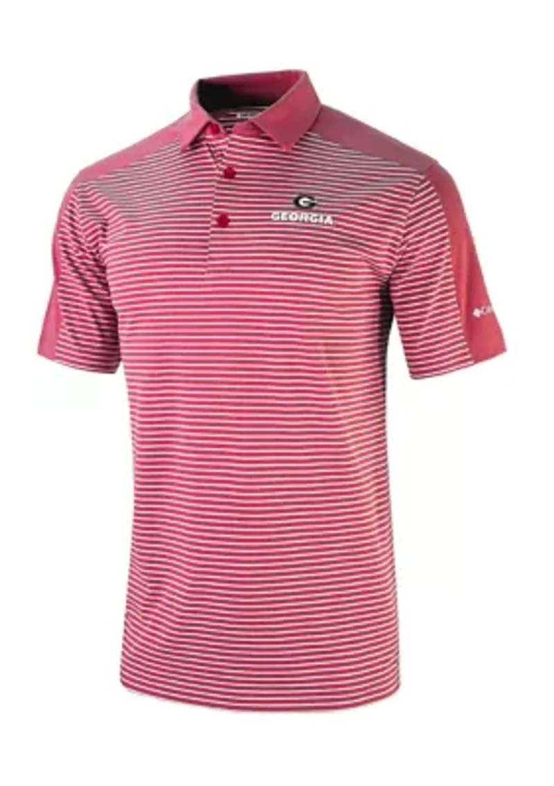 NCAA Georgia Bulldogs Contention Short Sleeve Golf Polo Shirt