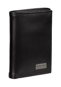 Leather Extra Capacity Trifold Wallet