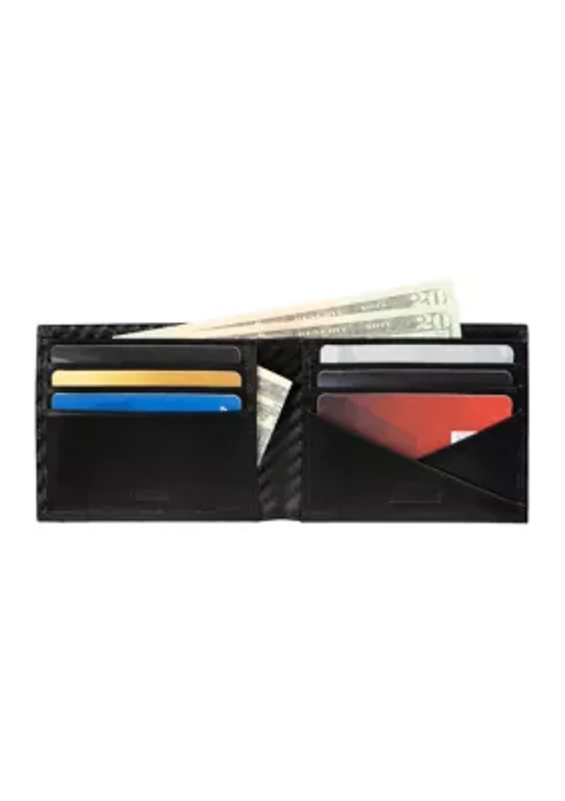 RFID Carbon Fiber Slimfold Wallet