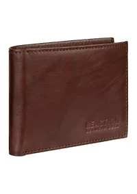 Crunch Leather Compact Bifold Wallet