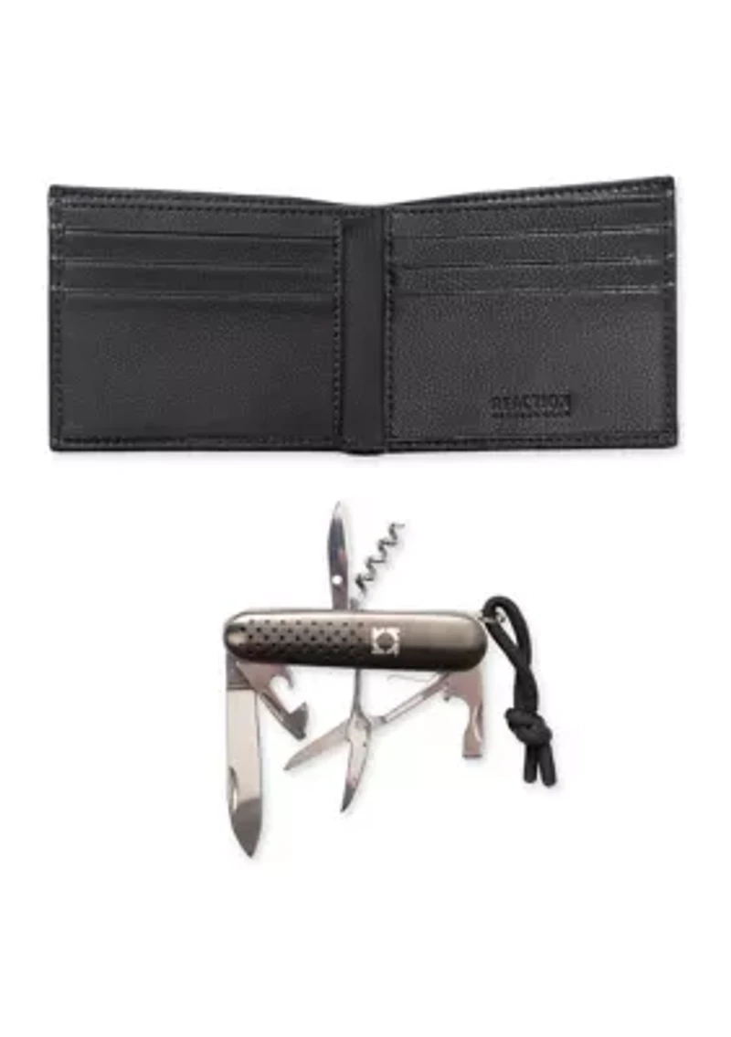 Stretch Slimfold Wallet with Multi Tool Set