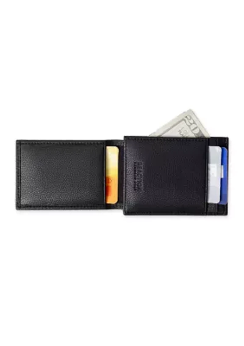 Men's Slim Front Pocket Wallet with Money Clip/Multi Tool Set