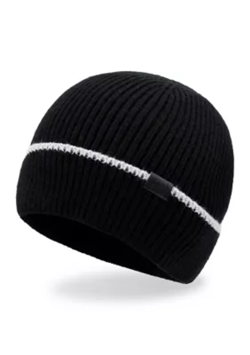 Men's Beanie and Scarf Set