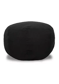 Men's Ripstop Flat Cap Ivy Hat with Sherpa Lining