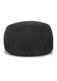 Guncheck Pattern Ivy Hat with Sherpa Lining