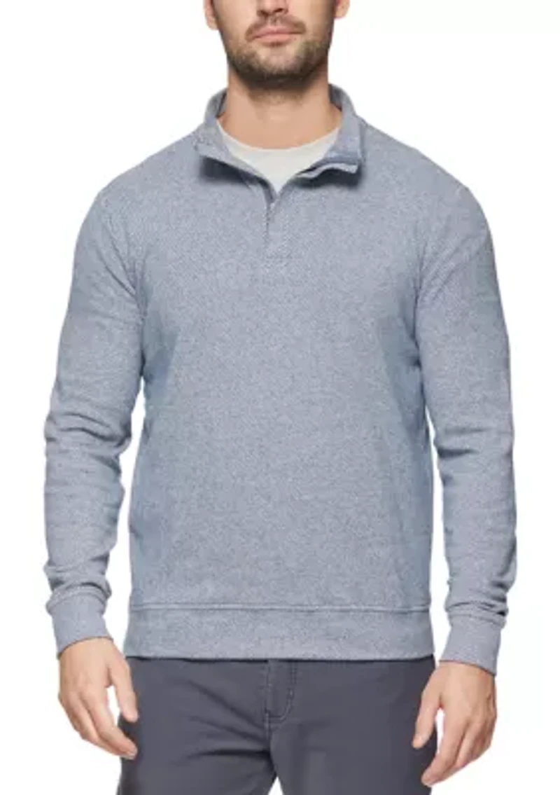 Men's Knit 1/4 Zip Pullover