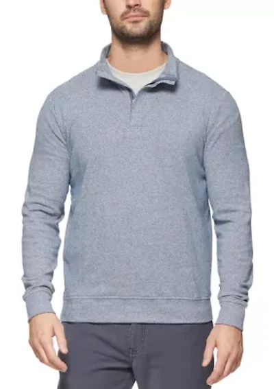 Men's Knit 1/4 Zip Pullover