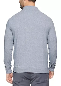 Men's Knit 1/4 Zip Pullover