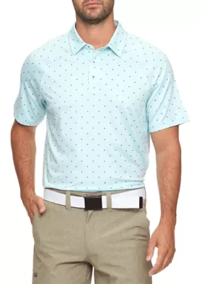 Wheaton Dot Print Polo Shirt