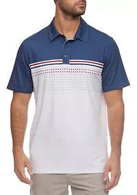 Banner Stars & Stripes Polo Shirt