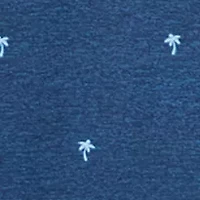 Men's Palm Printed Polo Shirt