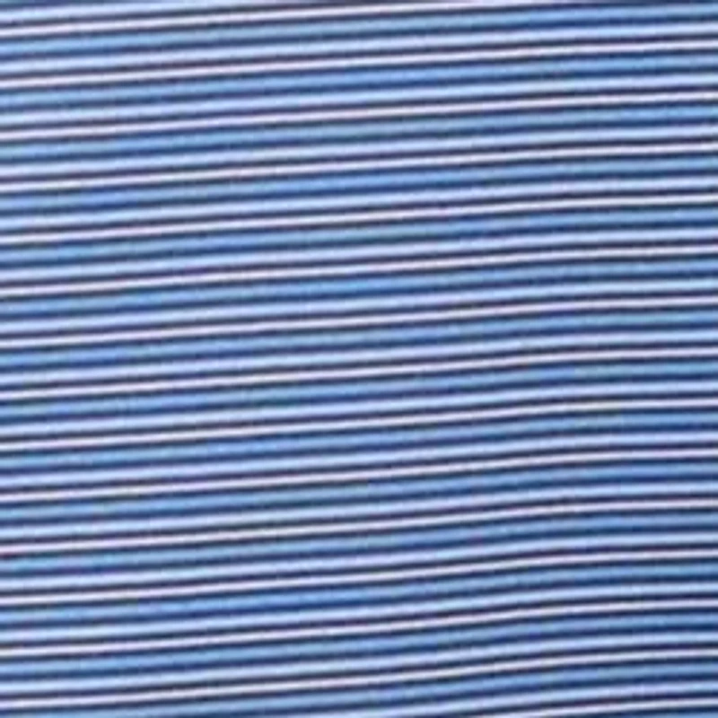 Contrast Collar Striped Performance Polo Shirt