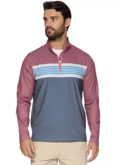 Men's Block Stripe Pullover