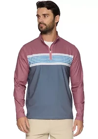 Men's Block Stripe Pullover