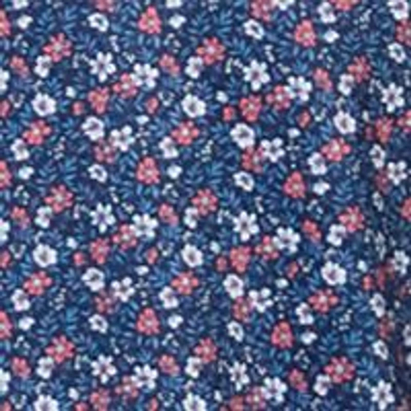 Men's Mini Flower Print Shirt