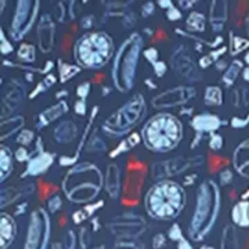 Men's BBQ Print Polo Shirt