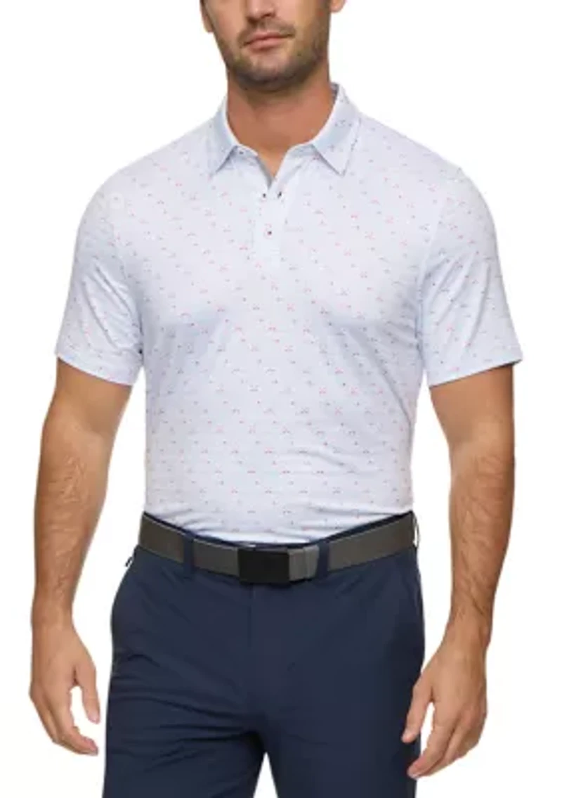 Men's Golf Clubs Polo Shirt