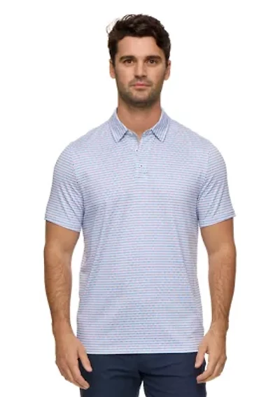 Men's Golf Tee Printed Polo Shirt