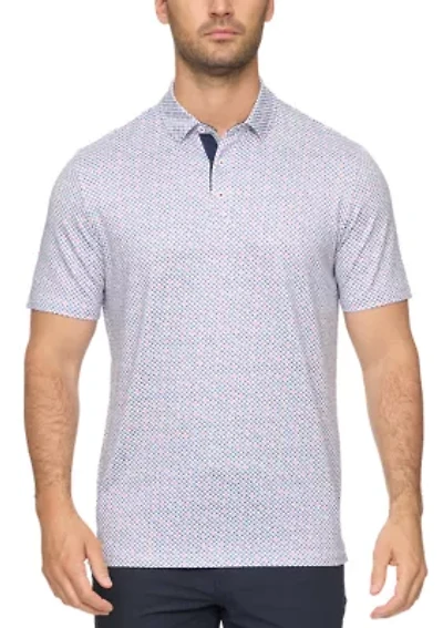 Men's Arrow Geometric Americana Polo Shirt