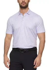 Men's Tropical Flower Button Collared Shirt