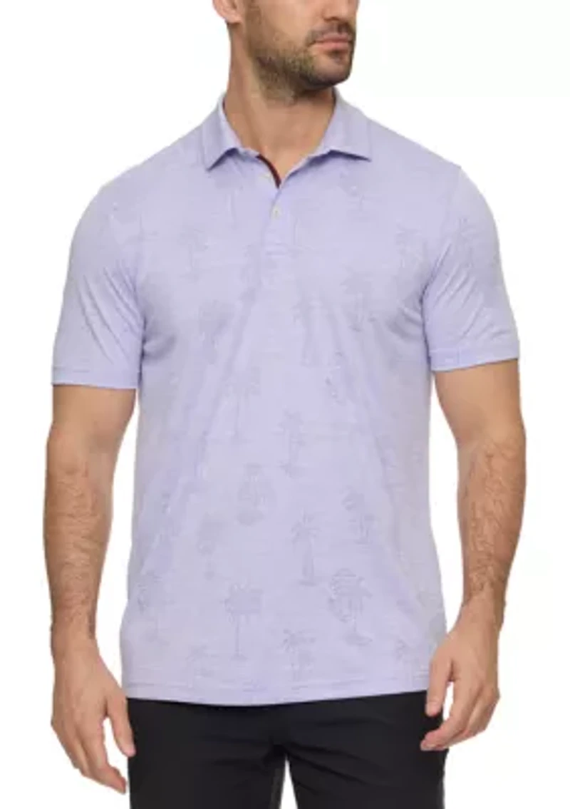 Men's Palm Jacquard Shirt