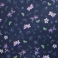 Men's Floral Collared T-Shirt