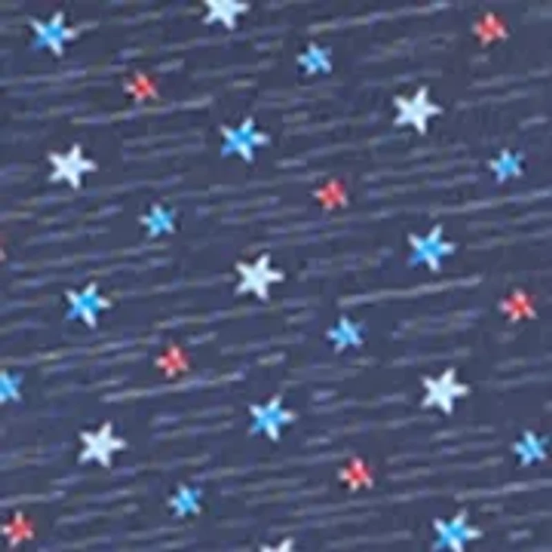 Men's Star Print Polo Shirt