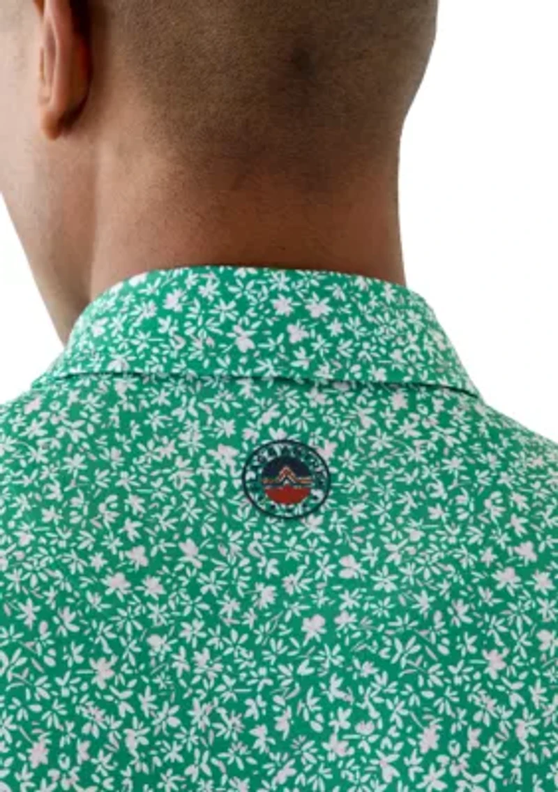 Men's Floral Print Shirt