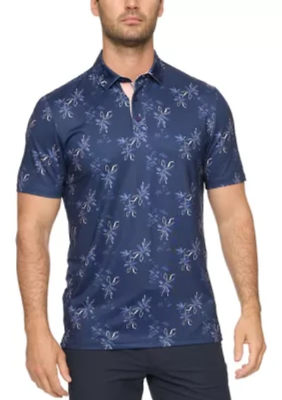 Men's Collared Short Sleeve Shirt