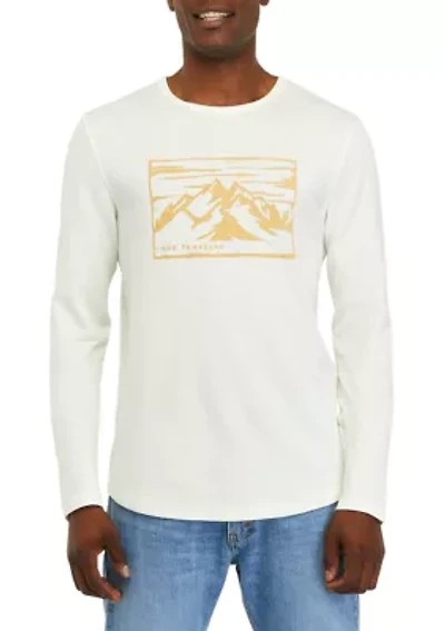 Long Sleeve Thermal Graphic T-Shirt