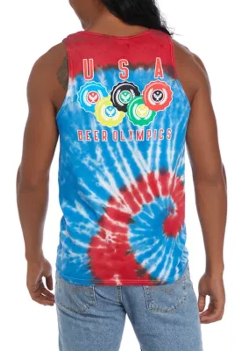 Beer Olympics Graphic Tank