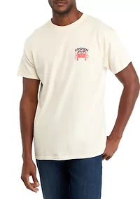 Short Sleeve Crab Graphic T-Shirt