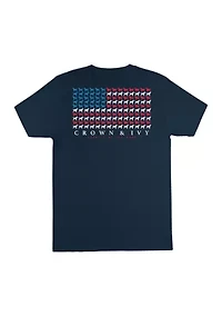 American Flag Graphic T-Shirt