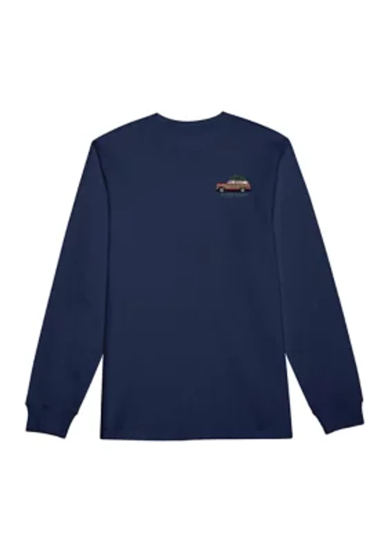 Christmas Car Graphic Sweatshirt