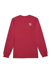 Santas Helper Long Sleeve Graphic T-Shirt