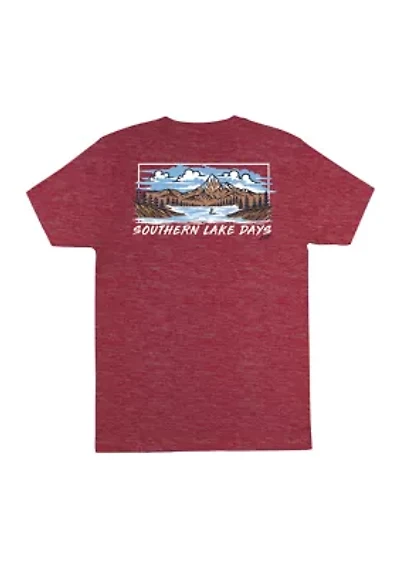Southern Lake Days Graphic T-Shirt