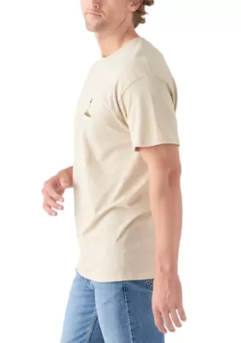 Short Sleeve Lighthouse Graphic T-Shirt