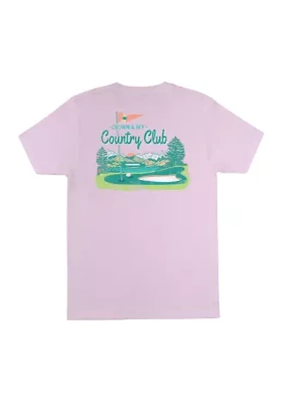 Short Sleeve Country Club Graphic T-Shirt