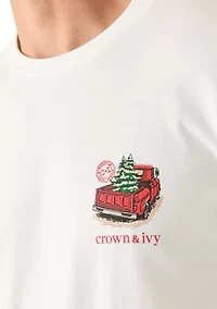 Men's Dino Long Sleeve Graphic T-Shirt