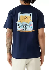 Men's Stucky Yeti Puppy Graphic Shirt