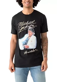 Michael Jackson Short Sleeve Graphic T-Shirt