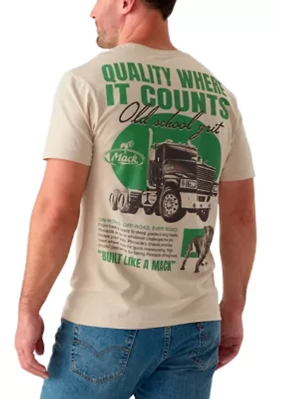 Men's Mack Truck Graphic T-Shirt