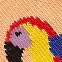 Parrot Printed Low Socks - 2 Pack