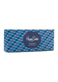 Optic Square Socks - 4 Pack