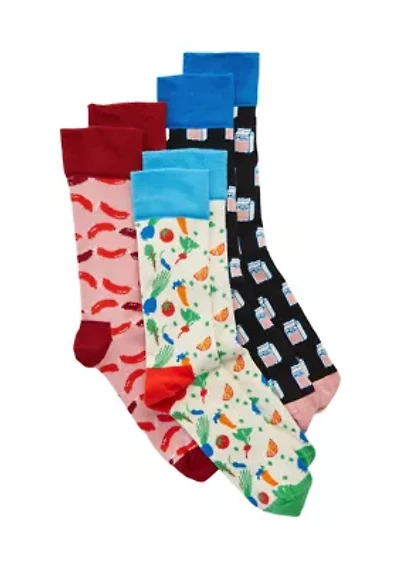 Foodie Socks Set - 3 Pack
